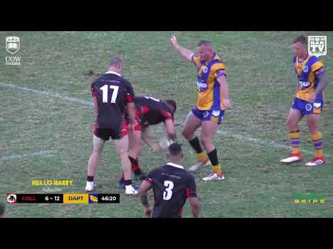 2018 IDRL 1st Grade Highlights - Collegians Vs Dapto Canaries