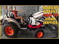Bobcat CT2025 Compact Tractor First 50 Hour Service Directions Plus Oil Change