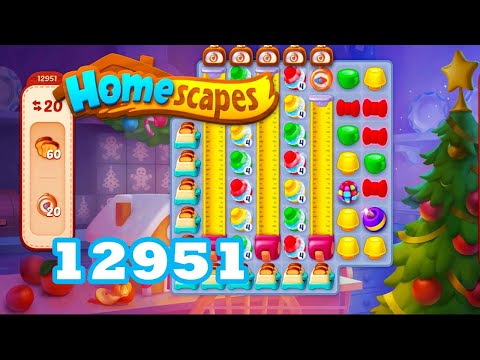 Homescapes Level 12951 HD 3 - match puzzle Gameplay  Walkthrough | android | IOS | GameGo Game