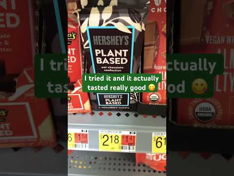 😋HERSHEY’S Plant Based Almond And Sea Salt Candy Bar + It’s Good #shorts