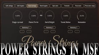 Video thumbnail for Power Strings in MSoundfactory Walkthrough by Chandler guitar