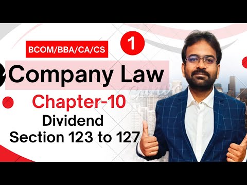 Company Law Lecture 1 CA CS BCOM BBA Chapter 1 CWG for BCOM