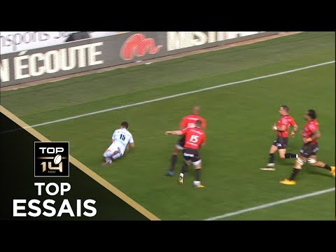 TOP Essais de la J10 – TOP 14 – Saison 2017-2018