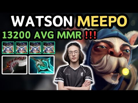🔥 Watson MEEPO Safelane Carry 7.37e 🔥 Rank 7 Europe - Dota 2
