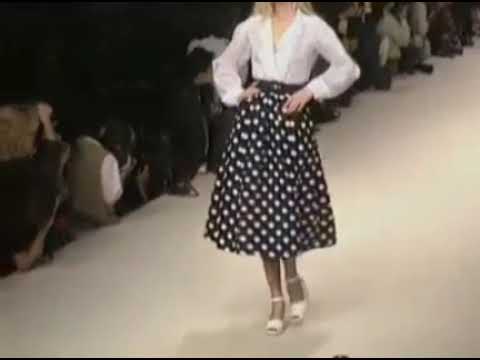 Karen Mulder for Yves Saint Laurent 90s Timeless Fashion Designer