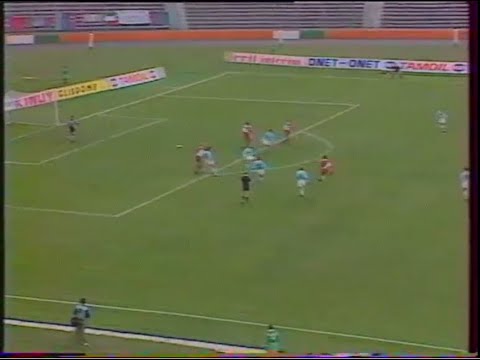 MIEDZ LEGNICA - MONACO-0-1   (LE BUT : COUPE DES COUPES 1992-1993)