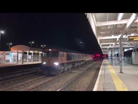 (HD) 6Z92 66723 + 92044 (DIT) Dollands Moor - Wembley Yard