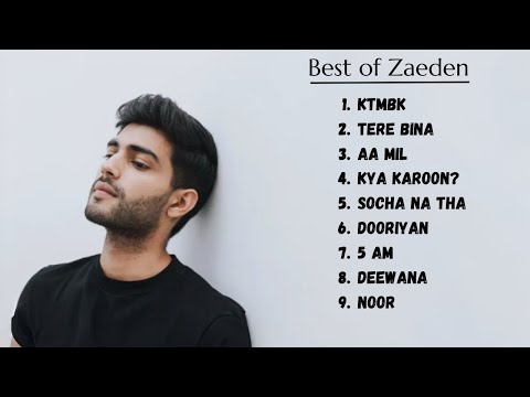 Best of Zaeden | Hindi Indie Songs | Tere Bina | Aa Mil | Socha Na Tha | 5 AM | Deewana | Kya Karoon