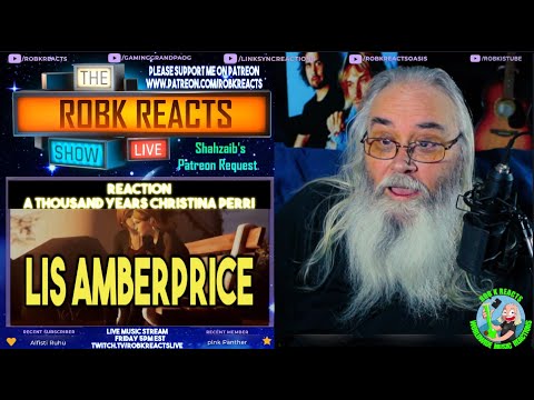 LIS AmberPrice Reaction | "A Thousand Years" Christina Perri | First Time Hearing | Requested