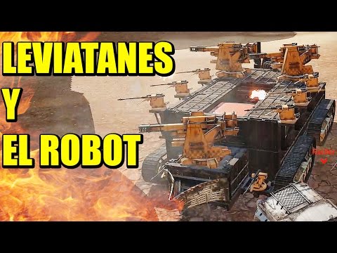 CROSSOUT #6 - Caza al LEVIATAN, ROBOT, y momentos épicos | Gameplay Español