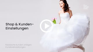 Fotografen-Shop & Kundeneinstellungen - Shopsystem für Fotografen - Portraitbox