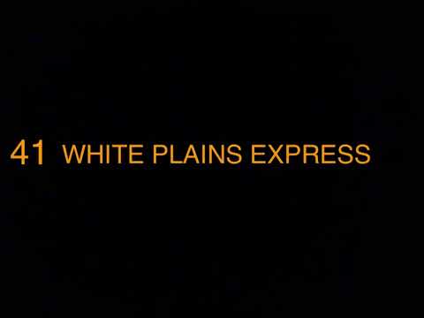 The Bee-Line Bus System || W41 Limited Bus Announcements To White Plains || Via White Plains Road