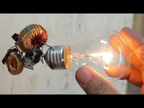 Free Energy Light Bulb TRICK. I INSIST, TRICKKKKK!