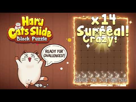 Видео Haru Cats: Slide Block Puzzle