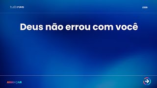 DEUS NÃO ERROU COM VOCÊ