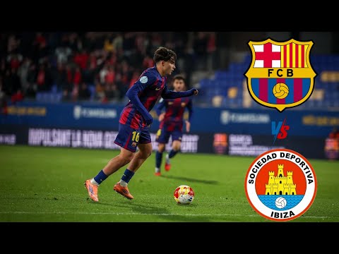 LIVE MATCH: Barça Atlètic vs SD Ibiza Islas Pitiusas 2025/2026 | English Commentary
