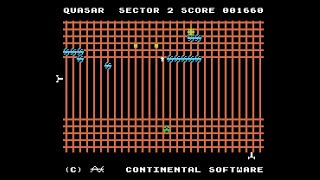 Memotech MTX Game: Quasar (1985 Continental Software)