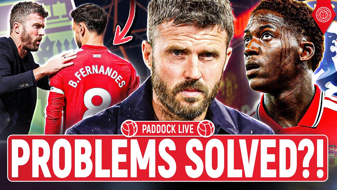 Bruno Fernandes & Carrick Make Peace As Kobbie Mainoo RETURNS?! | Paddock LIVE