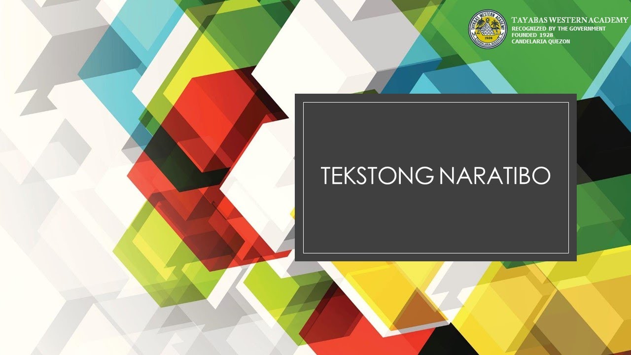 TEKSTONG NARATIBO