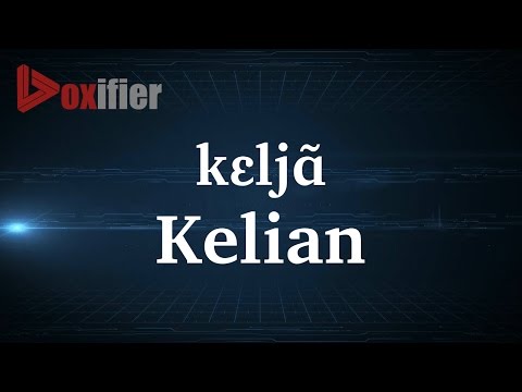 How to Pronunce Kelian in French - Voxifier.com