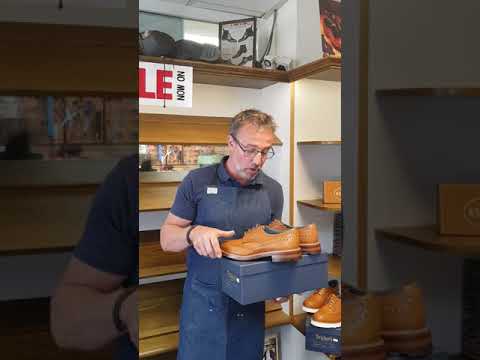 Trickers Bourton White Wedge to Golfer Sole Conversion 1 of 2