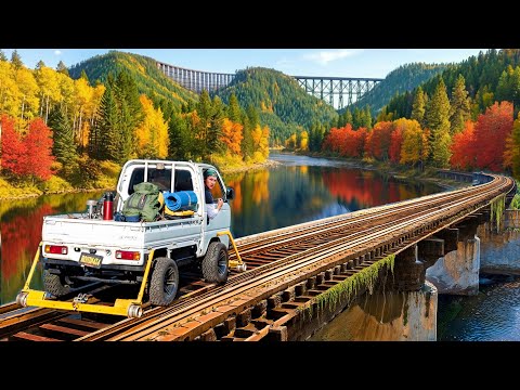 I Built a Mini Truck for Abandoned Railroads (Full Documentary)