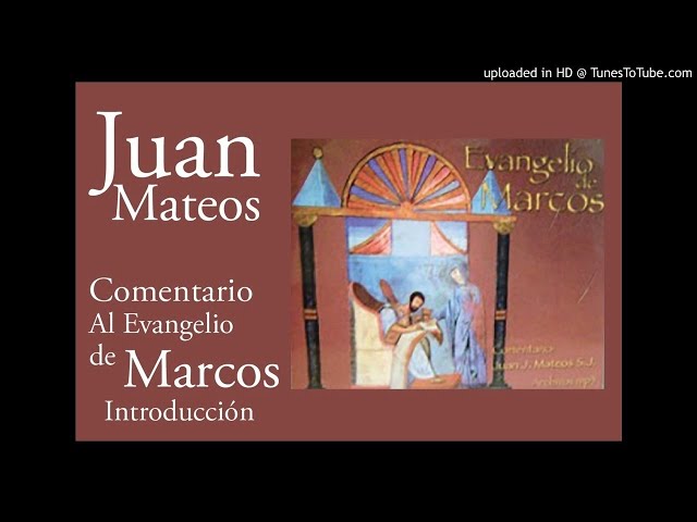 Vídeo relacionado con Evangelio de Marcos, El Vol. I. (BIBLIOTECA HERDER EL ALMENDRO)