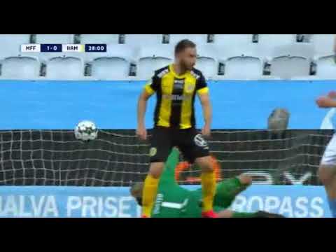 Malmö FF   Hammarby IF   28'    1   0    Berget J  Christiansen A , Malmö FF