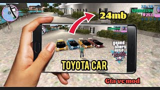 Add Toyota Car in Gta Vice City for Android Mod