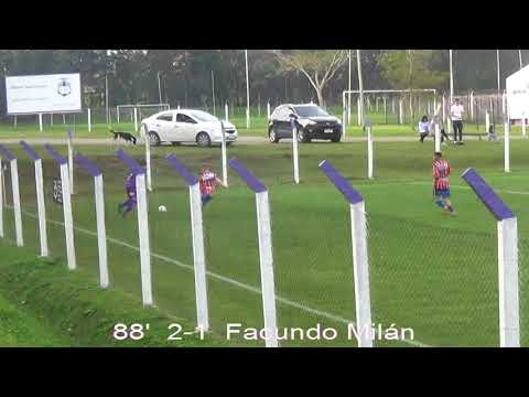 Sub 16 1° Fecha Torneo Clausura 2017 Defensor Sp 3 (Larrosa, Milán e I. Mendez) - Central Español 2
