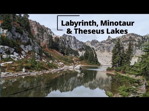Labyrinth Mountain, Minotaur & Theseus Lake Hard Hike, Stevens Pass, Washington, USA