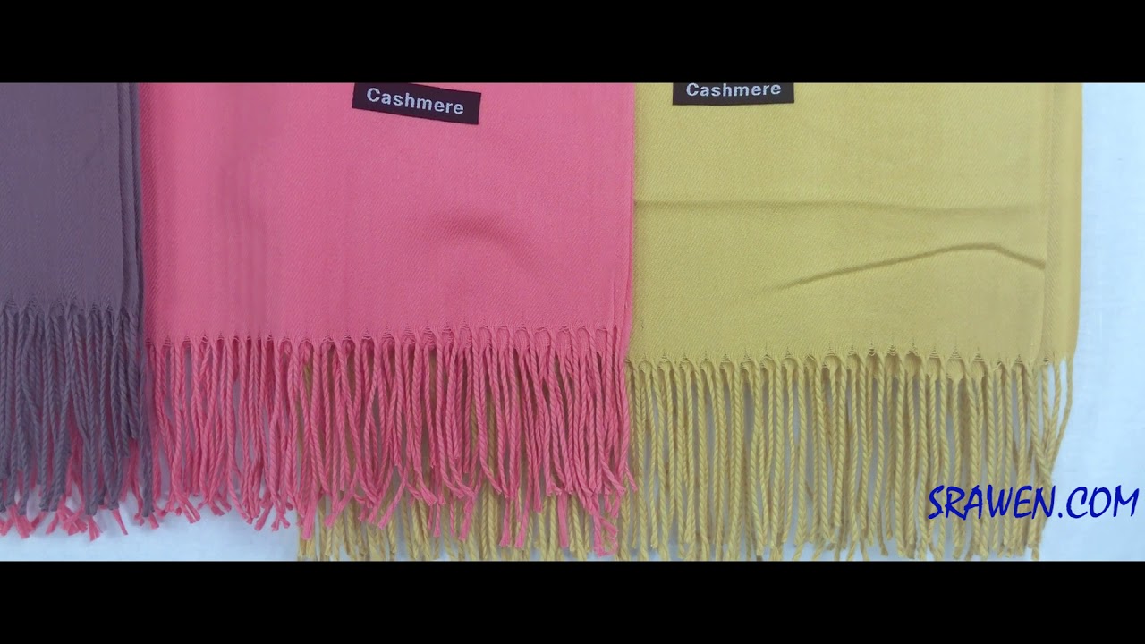 Embroidery 100% Pure Wool | Pashmina Cashmere Shawls and Wraps 28″ X 80″