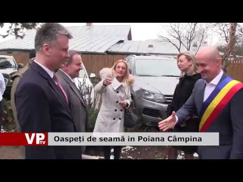 Oaspeți de seamă în Poiana Câmpina