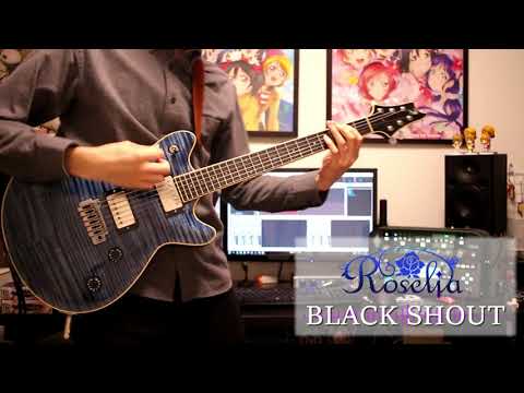 BLACK SHOUT/Roselia guitar cover【Bang Dream!】