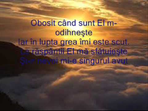 Cu Isus vreau sa-mi continui calea-versuri