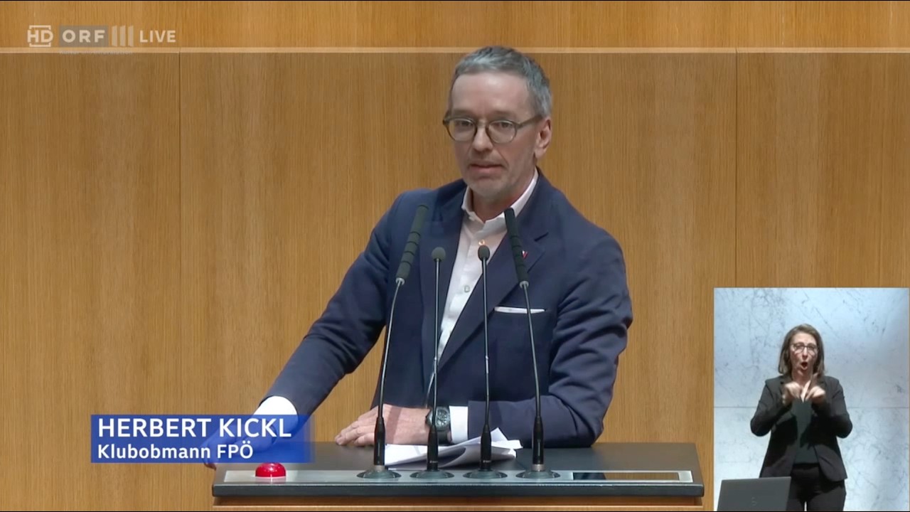 Herbert Kickl - Ausländergesetze (EU-Asylpakt) - 20.5.2026