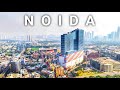 Noida City In Uttarpradesh INDIA In 4K
