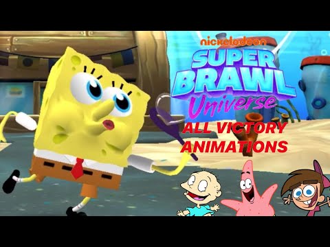 Super Brawl Universe - All Victory Animations