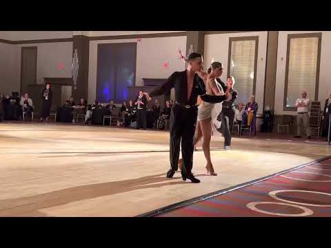 Rubashevsky Danya and Anastasiya Nationals 2022 Latin Cha cha