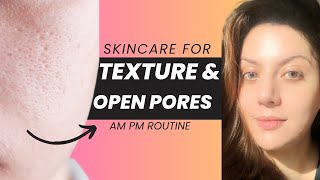 Best skincare regimen for uneven textured skin I How to Get rid Open Pores on Face Naturally
