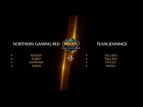 NORTHERN GAMING RED vs TEAM JENNINGS -  World of Warcraft Arena World Championship Europe 2016#1