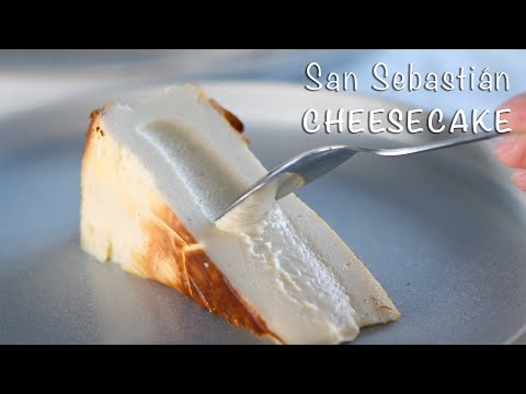 How to Make San Sebastián Burnt Basque Cheesecake | Easy Recipe for a Super Creamy Texture