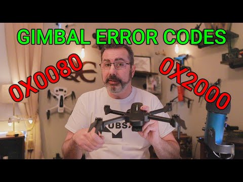 HUBSAN ZINO - 0X0080 & 0X2000 GIMBAL ERROR CODES