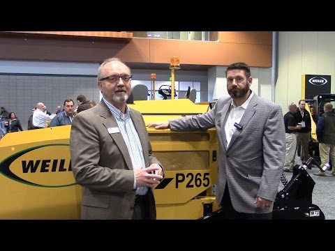 [VIDEO] Weiler’s new commercial paver expands Cat offering