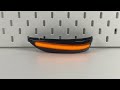 LED dynamické smerovky - oranžové Mercedes A-Classe / B-Classe (2004->) - Video Youtube