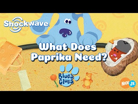 Blue's Clues™: What Does Paprika Need? (Shockwave 1999) - Nick Jr. Games
