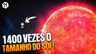 6 MAIORES ESTRELAS DO UNIVERSO! (ATÉ AGORA)