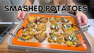 Crispy Smashed Potatoes.