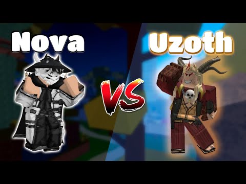 NovaExility vs Uzoth | Blox Fruits PVP