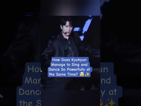 How Does Kyuhyun Manage to Sing and Dance So Powerfully at the Same Time? 🤯✨
